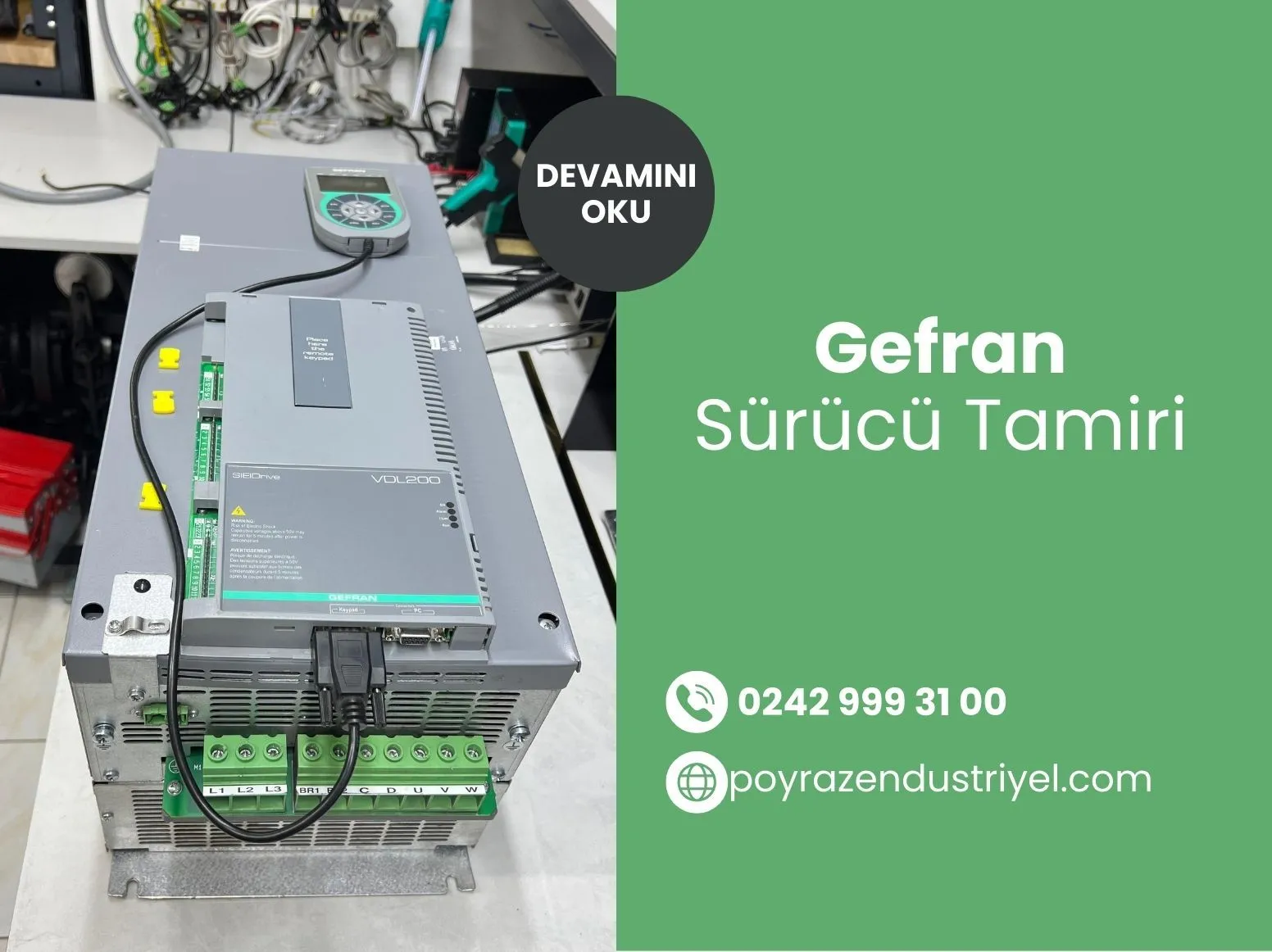 Gefran Sürücü Tamiri